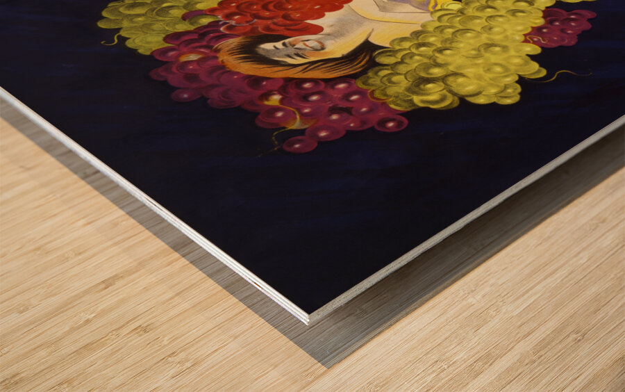 Cognac Gautier Fr&egraveres France 1907 by Leonetto Cappiello Wood print