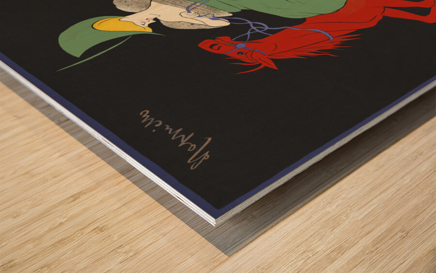 Chocolat Klaus 1903 by Leonetto Cappiello  Wood print