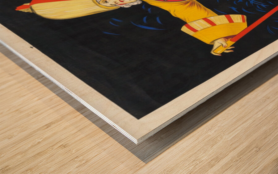 Rhum Charleston Bordeaux 1925 by Jean dYlen Poster Wood print