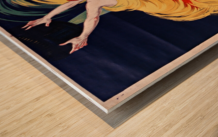 Danse de Moscou 1920 by Jean dYlen Poster Wood print