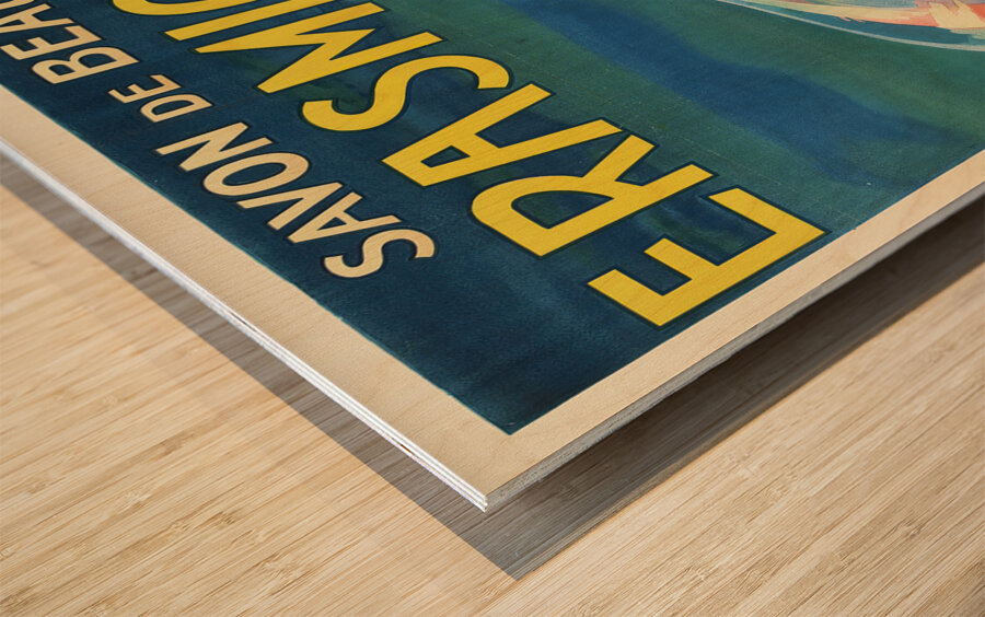 Erasmic 1912 by Jean dYlen Poster Wood print