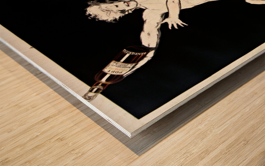 Sandeman’s Port 1930 by Jean dYlen Poster Wood print