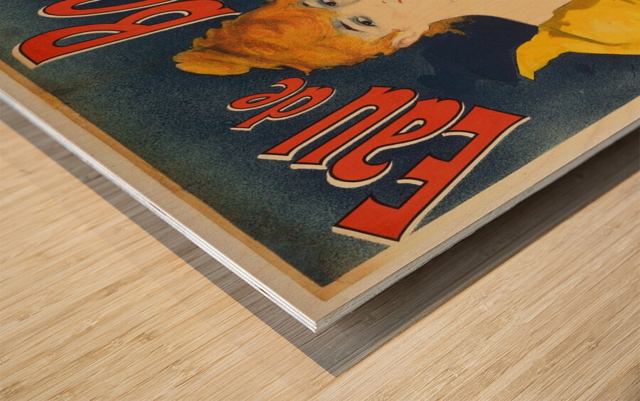 Eau De Botot 1896 Poster by Jules Chéret Wood print