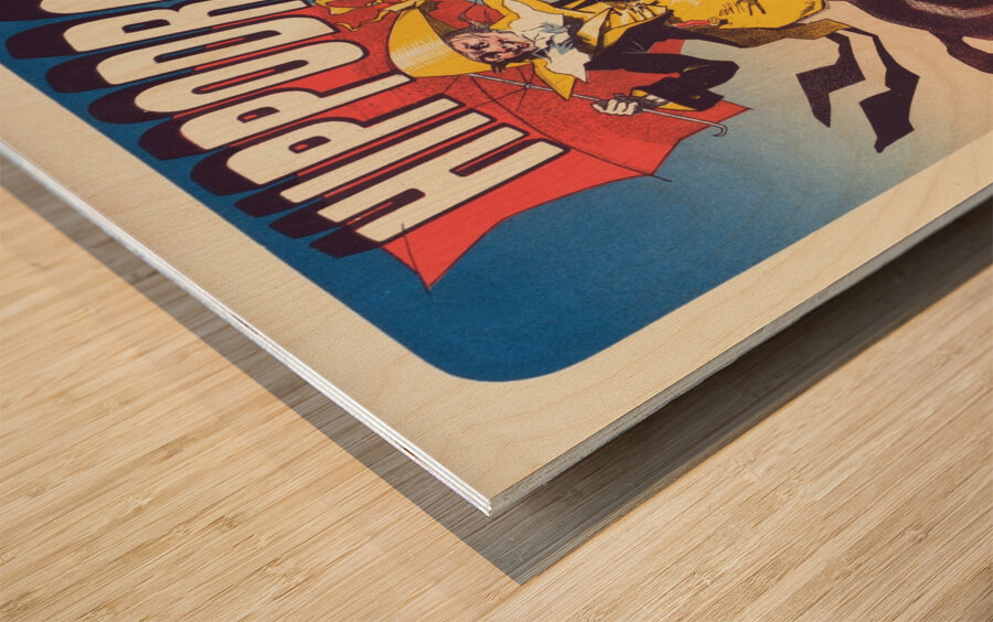 Cadet Roussel 1898 Poster by Jules Chéret Wood print