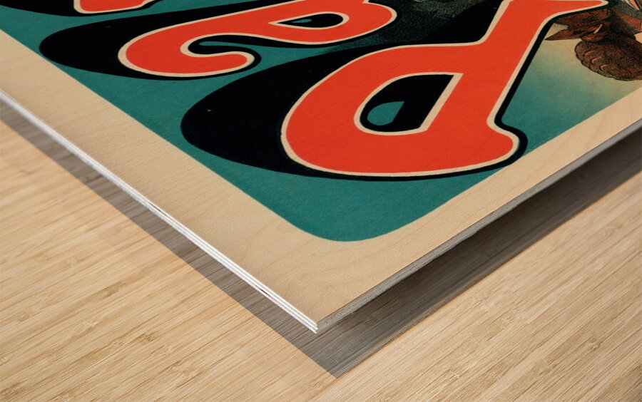 Pan 1898 Poster by Jules Chéret Wood print