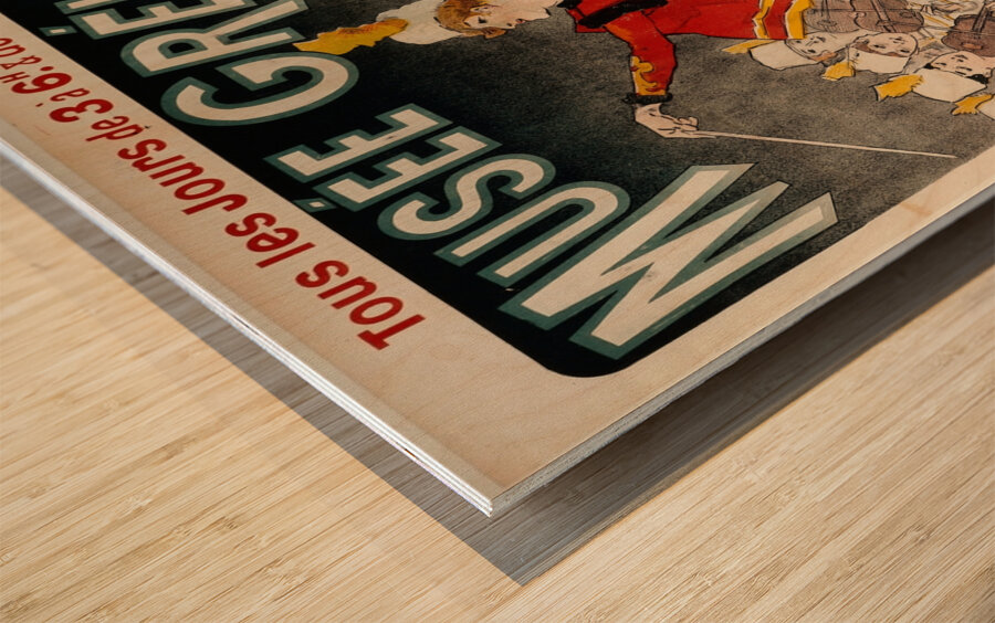 Les Dames Hongroise 1888 Poster by Jules Chéret Wood print