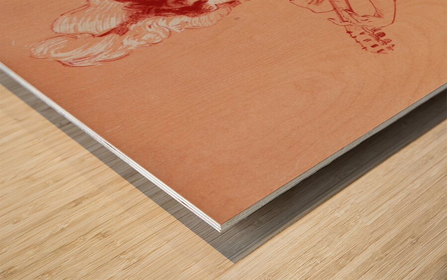 Maîtres de l’Affiche 1899 Illustration by Jules Chéret Wood print