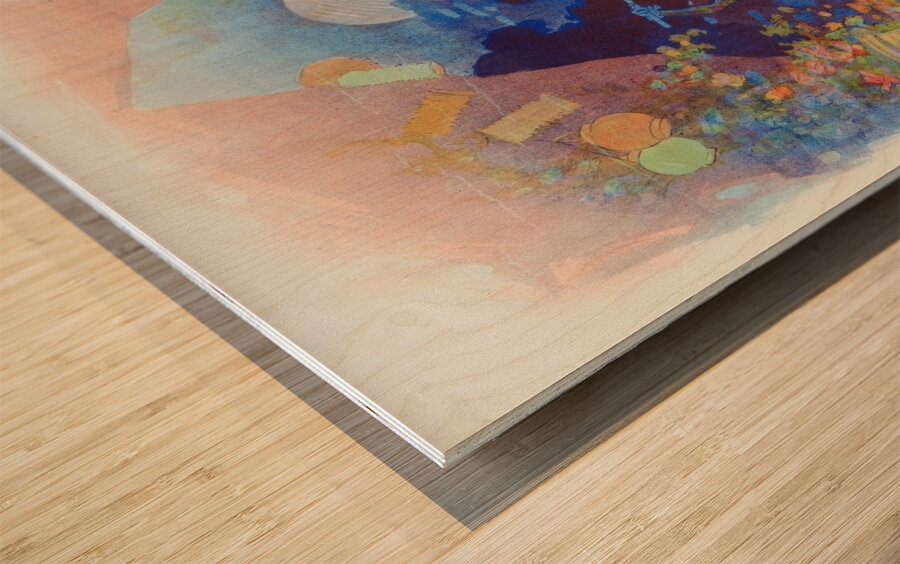 Musee Grevin 1800 Poster by Jules Chéret Wood print