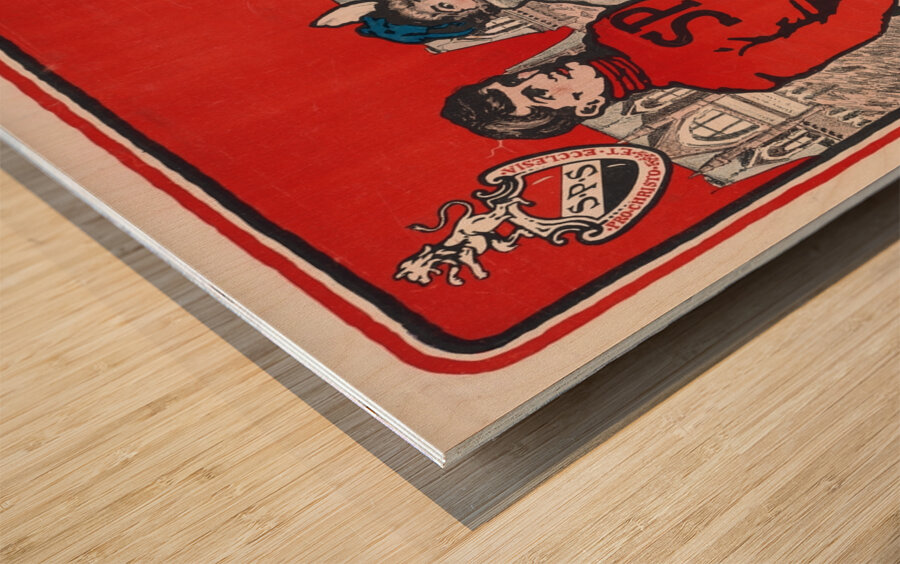 Saint Paul’s School 1903 Poster by Bristow Adams American 1875 – 1956 Wood print