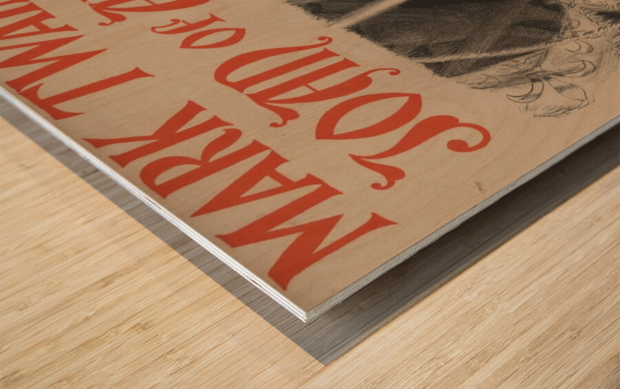 Mark Twain’s Joan of Arc 1894 Poster by Eugène Samuel Grasset Wood print