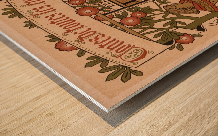 Le Petit Nab Poster by Eugène Samuel Grasset Wood print