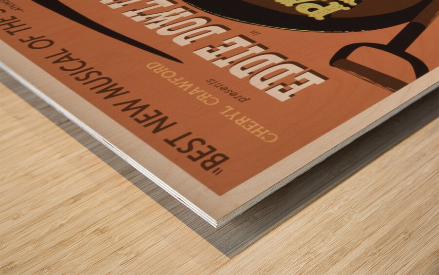 Paint your wagon 1951 Dick Dodge American 20th Century Artcraft Lithograph Poster 1905–1970 Wood print