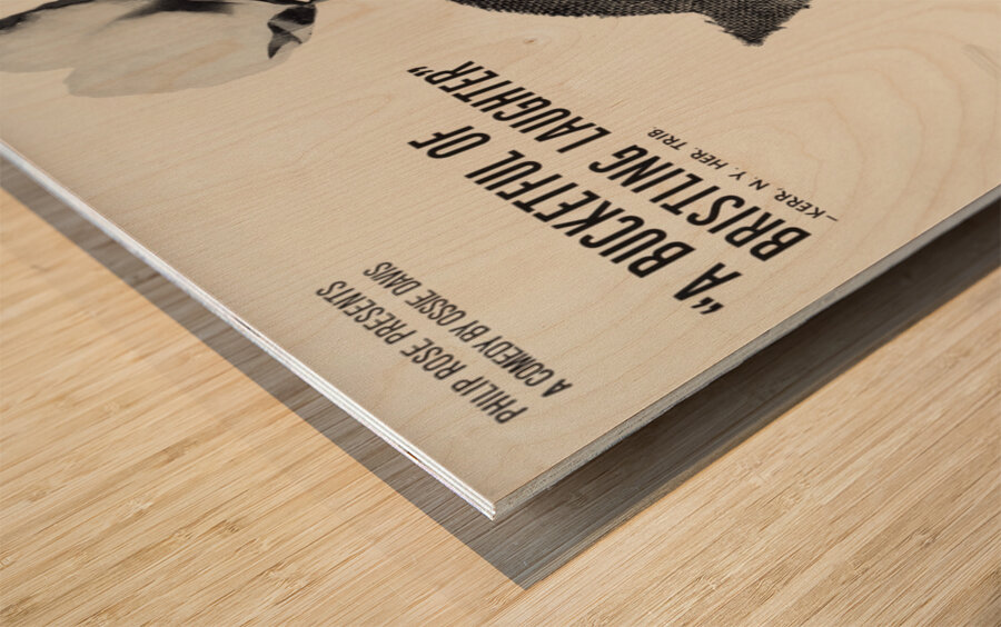 Purlie victorious 1962 Artcraft Lithograph Poster 1905–1970 Wood print