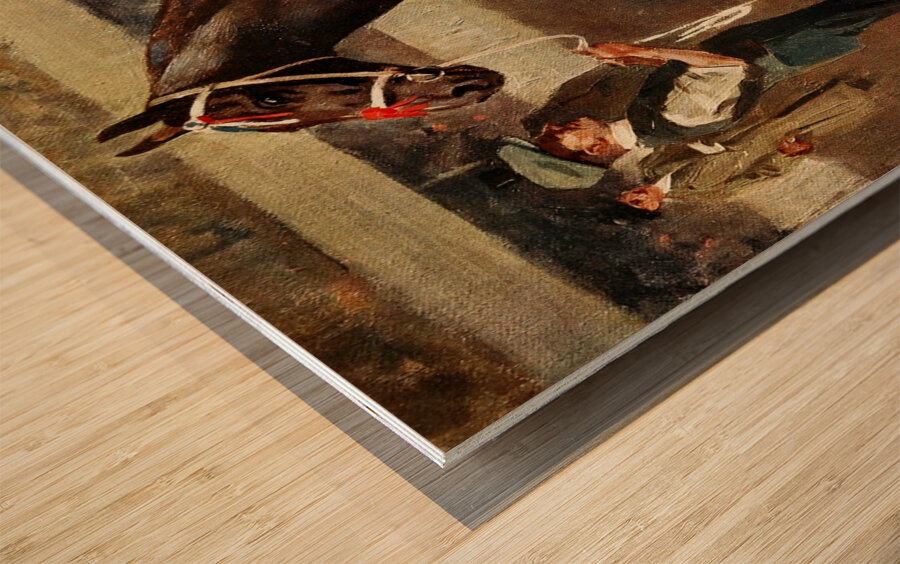 Mr. Butler’s Hackney Stallion Kirkburn Toreador Frederic Whiting English 1874–1962 Wood print