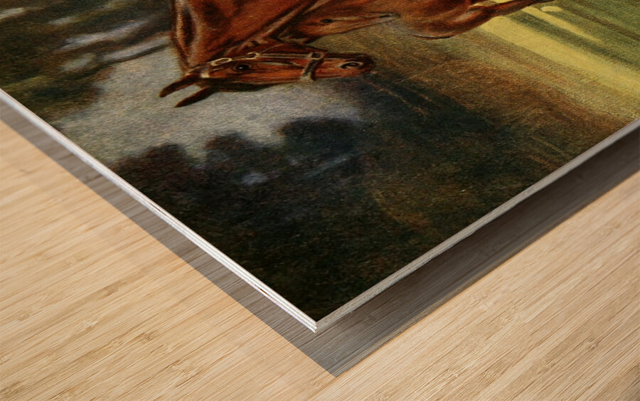 Perdita With Persimmon John Hanson Walker Jr. English 1844-1933 Wood print