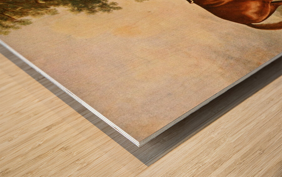 Eclipse George Stubbs English 1724-1806 Wood print