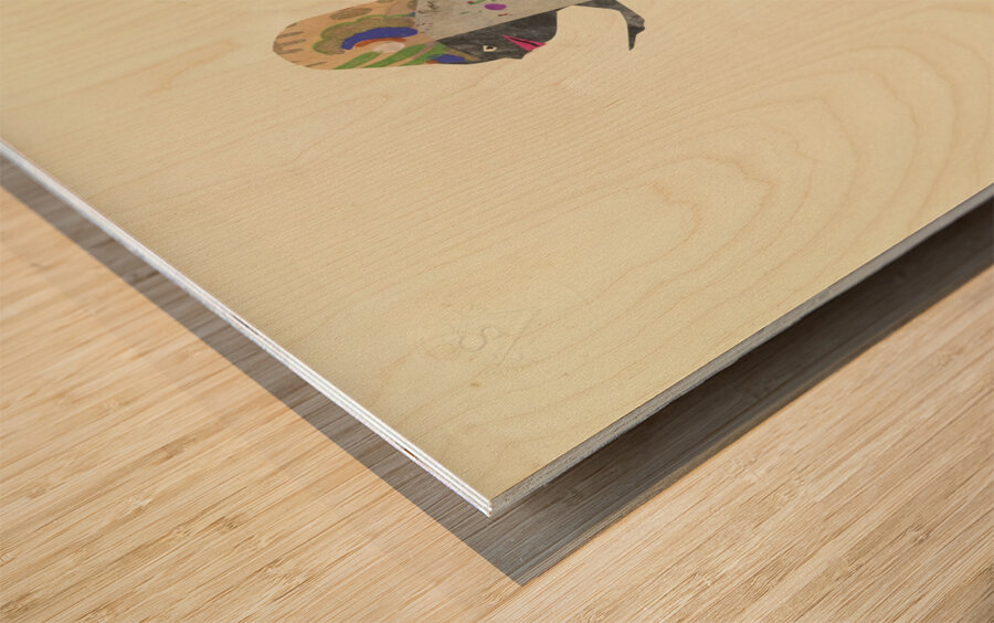 ‘Die Mannsleut verstehen nicht ihr Glück …’ 1932  My Pictures Become Wilder and Wilder By John Elsas Wood print