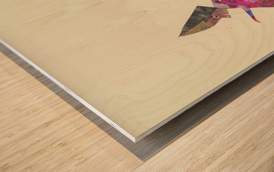 ‘Die Mutter sagt zu ihrem Sohn …’ 1932  My Pictures Become Wilder and Wilder By John Elsas Wood print