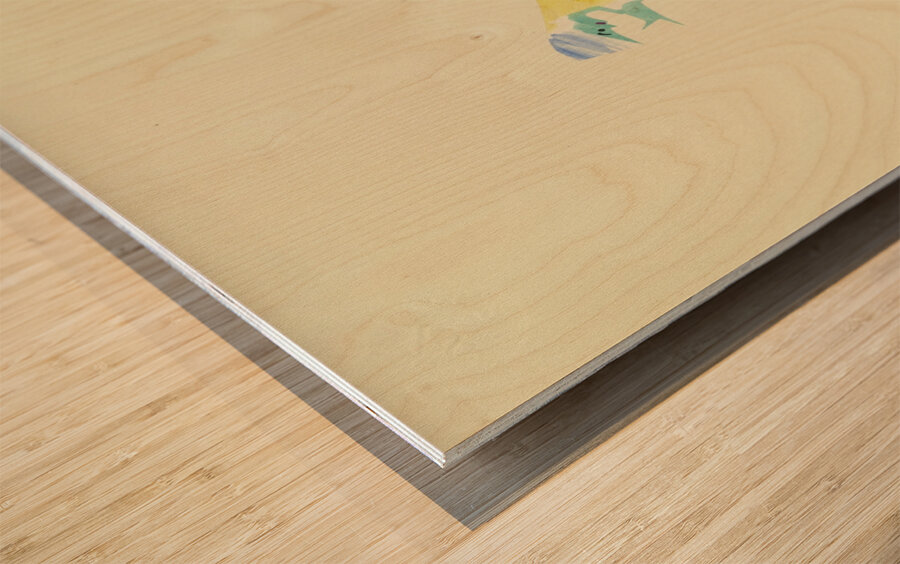 ‘Erscheinung ist doch alles nur …’ 1931  My Pictures Become Wilder and Wilder By John Elsas Wood print