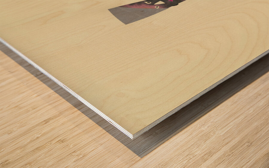 ‘Ein Gelehrter in der Welt …’ 1932  My Pictures Become Wilder and Wilder By John Elsas Wood print