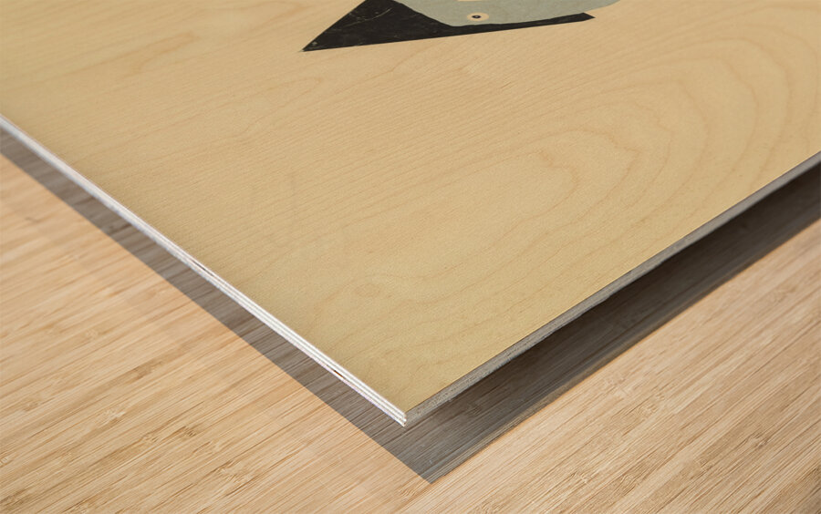 ‘Er weiss genau was sich schickt …’ 1932  My Pictures Become Wilder and Wilder By John Elsas Wood print