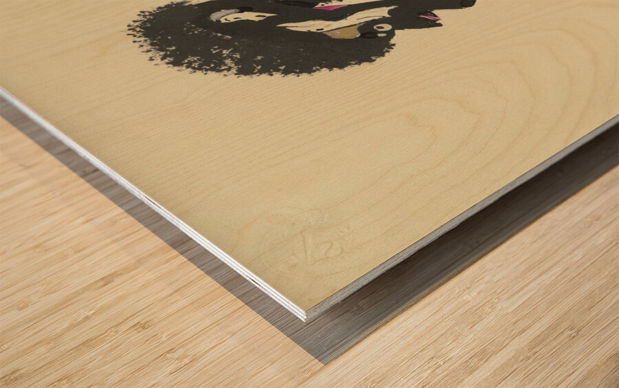 ‘Es hat die Zeit…’ 1931  My Pictures Become Wilder and Wilder By John Elsas Wood print