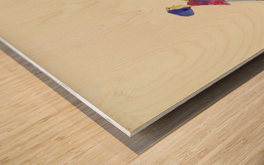 ‘Es muss die Frau den Mann bewachen …’ 1932  My Pictures Become Wilder and Wilder By John Elsas Wood print