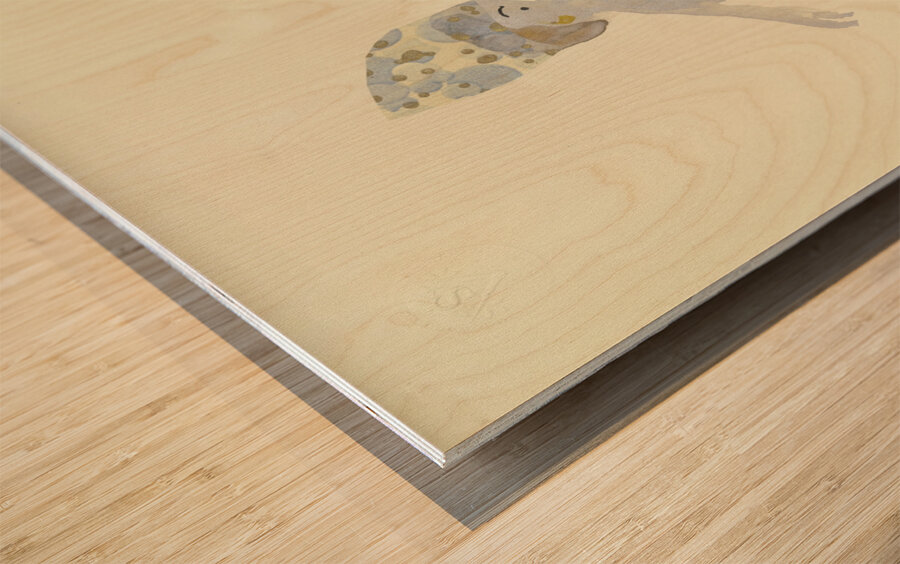 ‘Es zieht die Erde alles an …’ 1932  My Pictures Become Wilder and Wilder By John Elsas Wood print