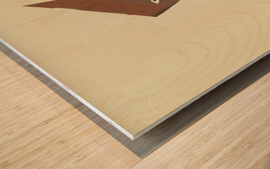 ‘Hier ist ersetzlich Jedermann … ‘ 1931  My Pictures Become Wilder and Wilder By John Elsas Wood print