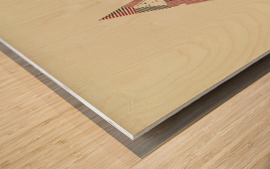 ‘Hier zeig ich Dir …’ 1931  My Pictures Become Wilder and Wilder By John Elsas Wood print