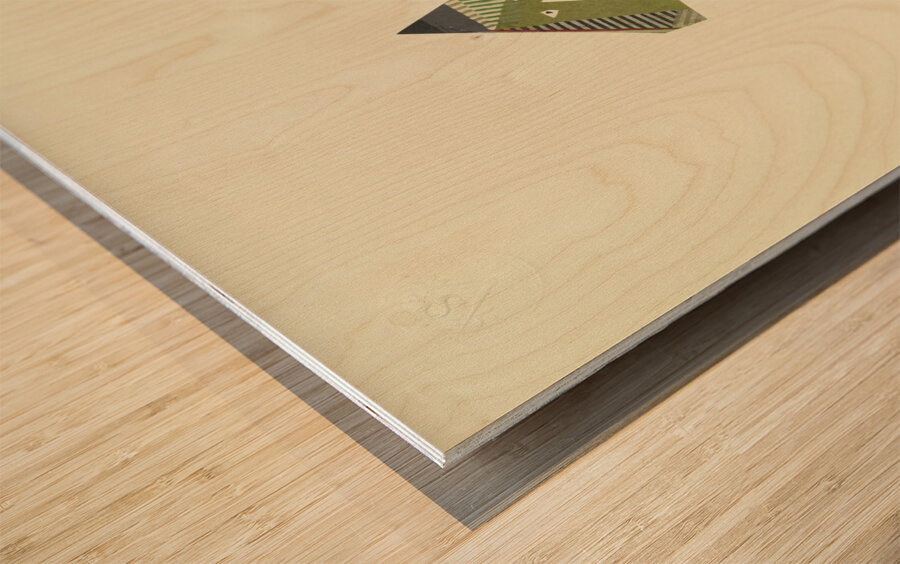 ‘Ich werde nicht den Mut verlieren …’ 1932  My Pictures Become Wilder and Wilder By John Elsas Wood print