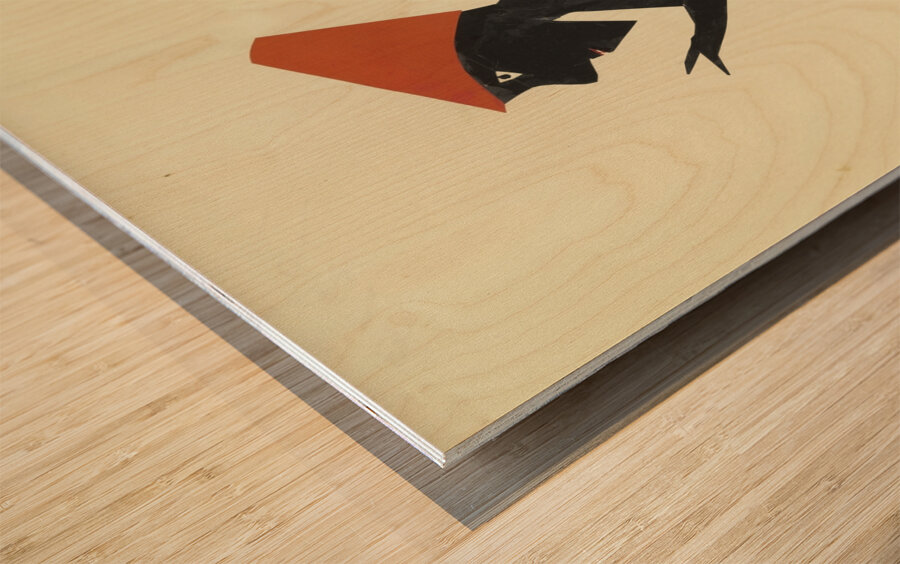 ‘Ich ging in die Vertrauungsfalle …’ 1932  My Pictures Become Wilder and Wilder By John Elsas Wood print