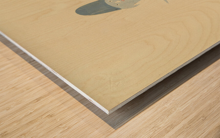 ‘Ist das Wunder kommbereit …’ 1932  My Pictures Become Wilder and Wilder By John Elsas Wood print