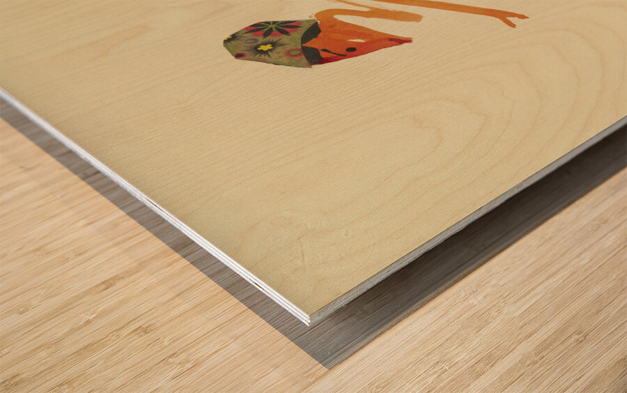 ‘Mit Vielen zu leiden ist nicht schwer …’ 1932  My Pictures Become Wilder and Wilder By John Elsas Wood print