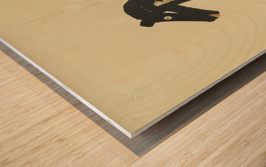 Ungesattelt ist ein Pferd … 1932  My Pictures Become Wilder and Wilder By John Elsas Wood print