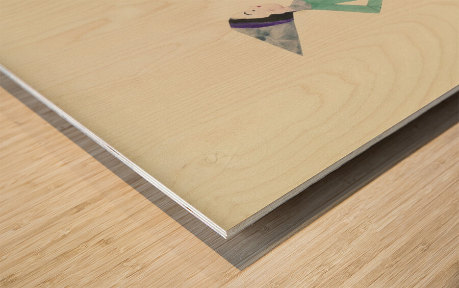 Untitled 1932  My Pictures Become Wilder and Wilder By John Elsas Wood print