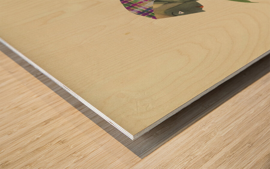 Untitled 1932  My Pictures Become Wilder and Wilder By John Elsas Wood print