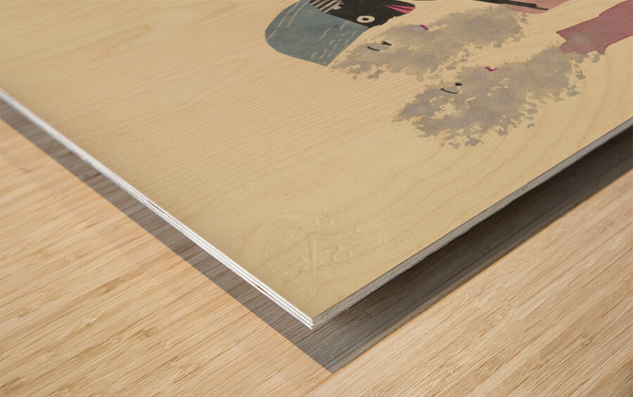 ‘Wo die Wundermärchen sind …’ 1932  My Pictures Become Wilder and Wilder By John Elsas Wood print