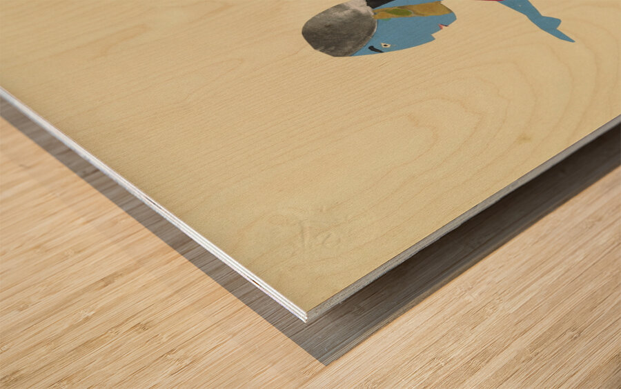 ‘Wäre dies und das …’ 1932  My Pictures Become Wilder and Wilder By John Elsas Wood print