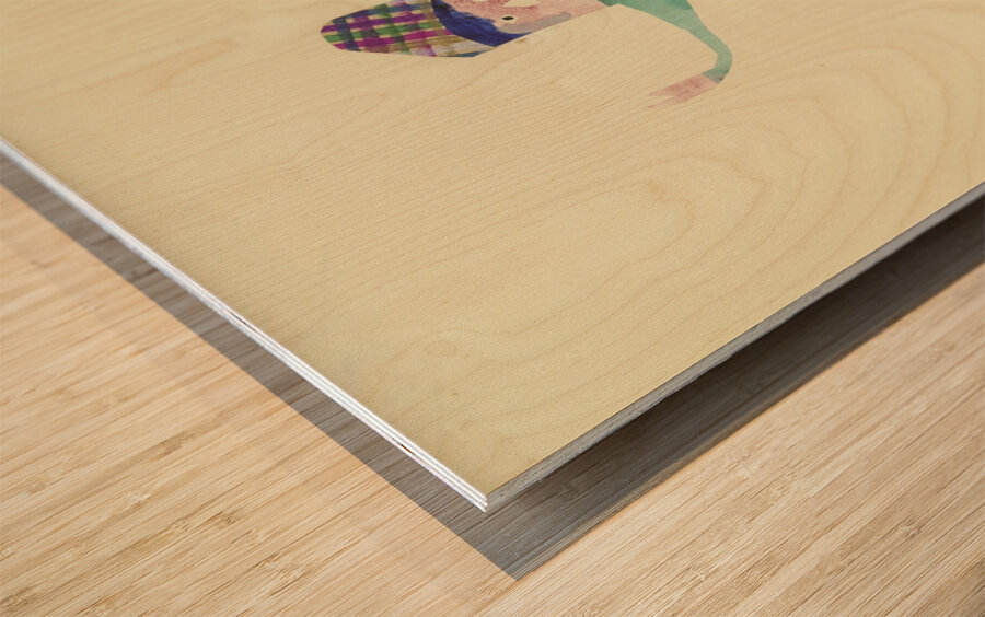 ‘Vom richtig denkenden Bauermann …’ 1932  My Pictures Become Wilder and Wilder By John Elsas Wood print