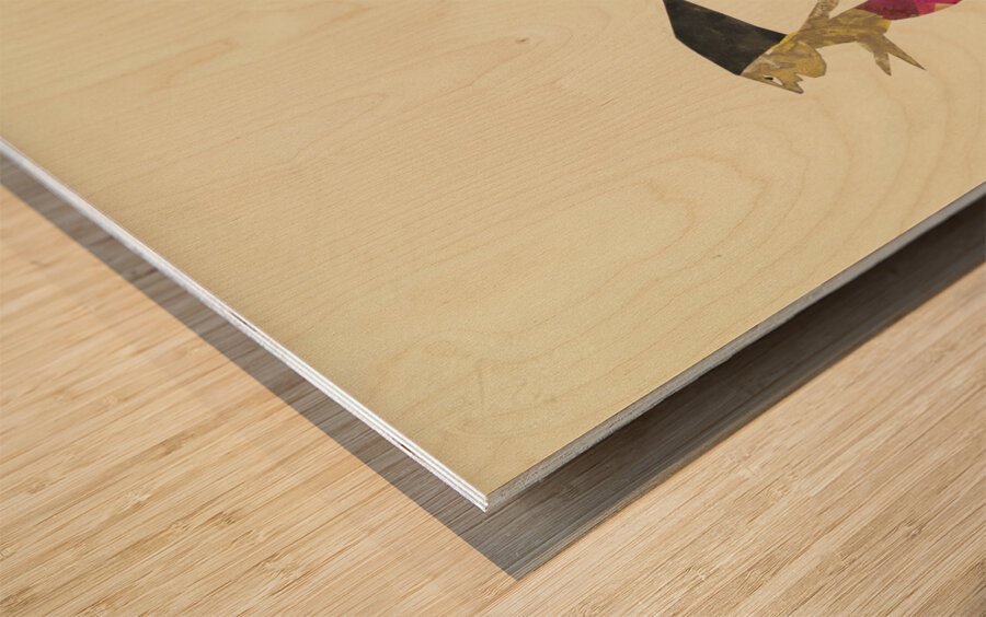 ‘Weil jetzt der Mann verdient nicht Geld …’ 1932  My Pictures Become Wilder and Wilder By John Elsas Wood print