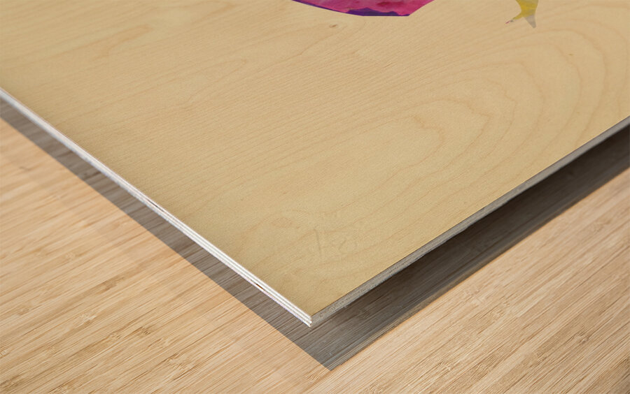 ‘Wer nicht lieben und nicht sich begeistern kann …’ 1931  My Pictures Become Wilder and Wilder By John Elsas Wood print