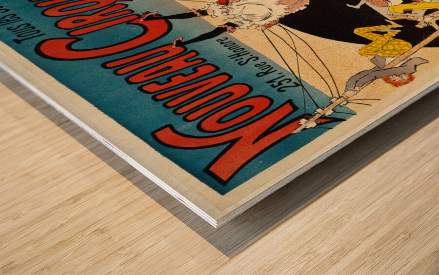 Ouveau CirqueAmerica!!! 1895 Posters by Georges Meunier Wood print