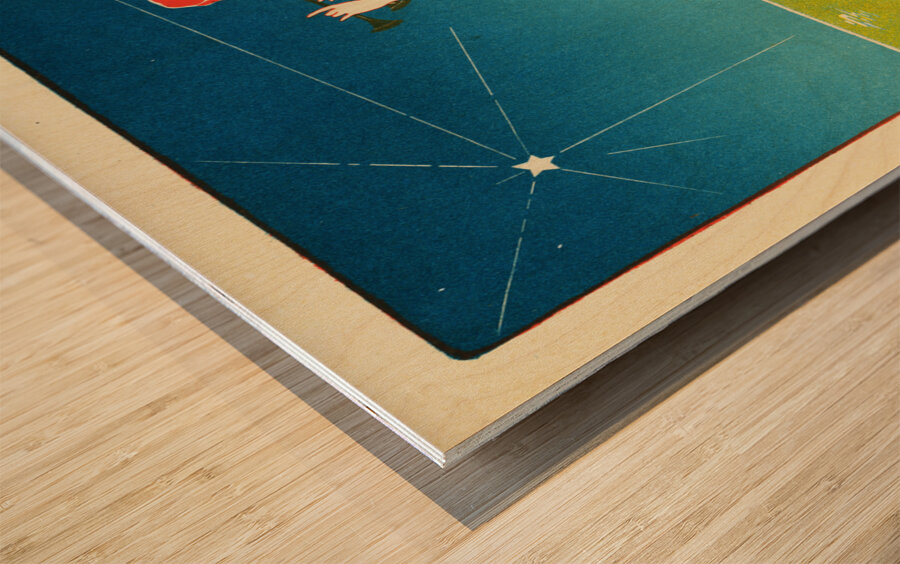 Concerts Ysaye 1896 Posters by Georges Meunier Wood print