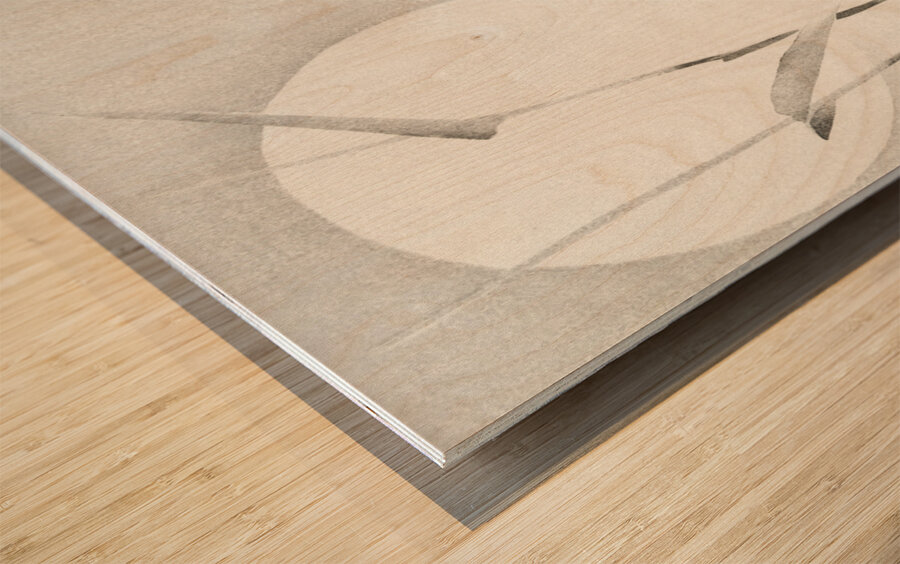 Goose at full moon 1900 - 1936 by Ohara Koson 1877-1945. Wood print