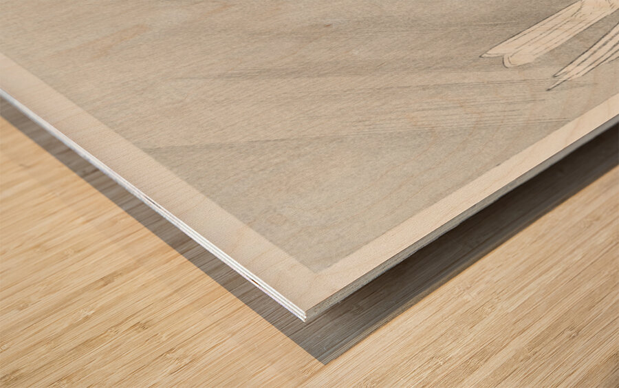 Hunting hawk 1900 - 1910 by Ohara Koson 1877-1945. Wood print