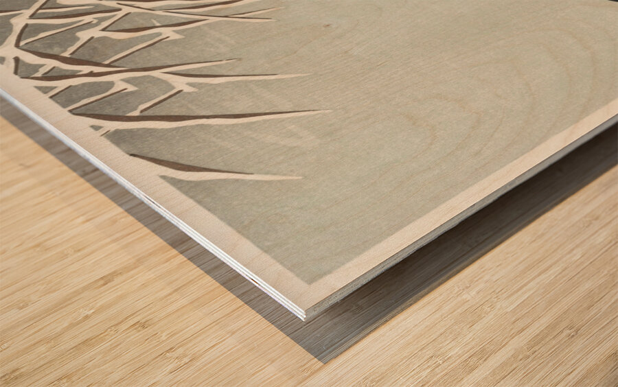 Mandarin ducks 1925 - 1936 by Ohara Koson 1877-1945. Wood print