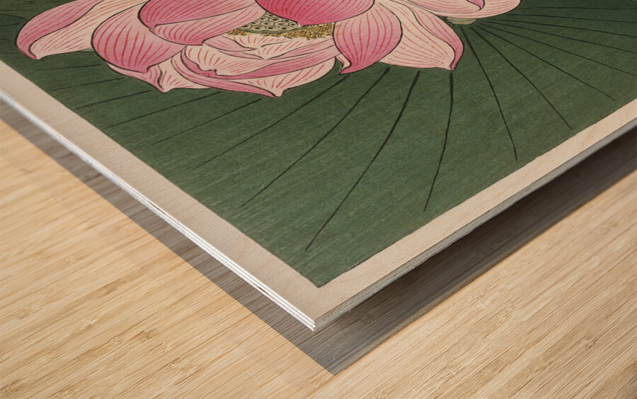 Mandarin ducks 1925 - 1936 by Ohara Koson 1877-1945. Wood print