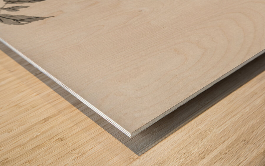 Quail at moon sickle 1900 - 1910 by Ohara Koson 1877-1945. Wood print