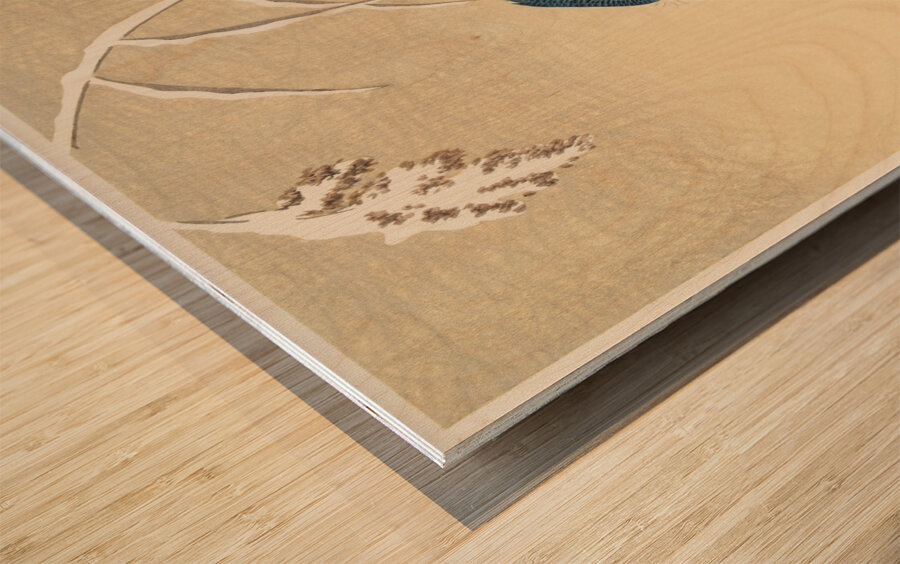 Kingfisher in the snow 1925 - 1936 by Ohara Koson 1877-1945. Wood print